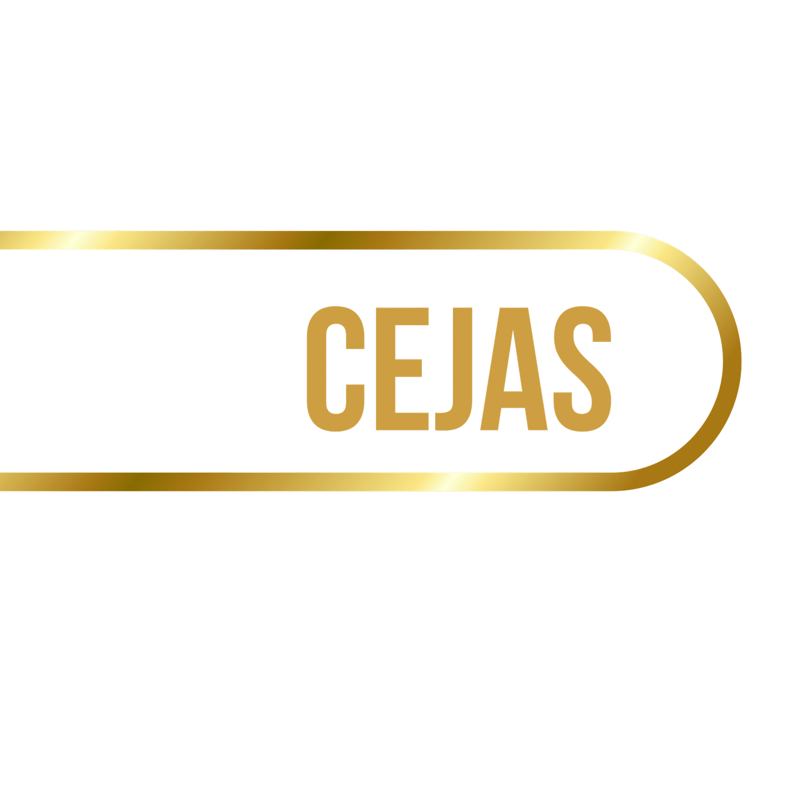 Cejas etiqueta